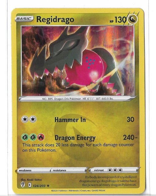Regidrago Holo 124/203 Cardcat