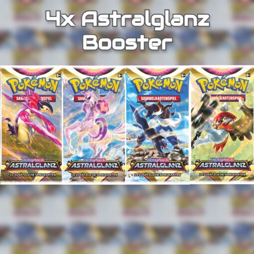 4x Astralglanz Booster Pack - DE