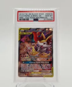 Charizard Braixen PSA 10