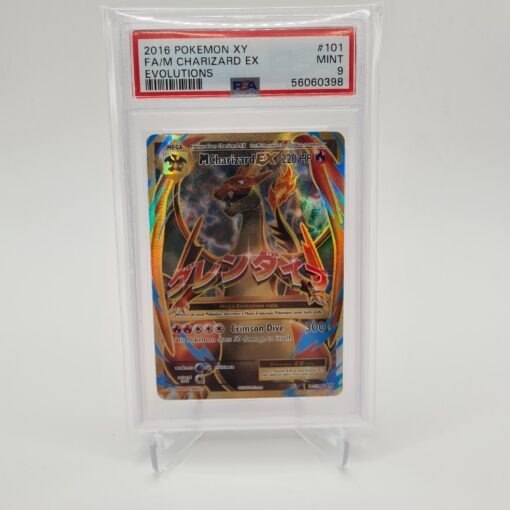M Charizard EX Full Art PSA 9 - 101/108 - Mega Glurak PSA 9