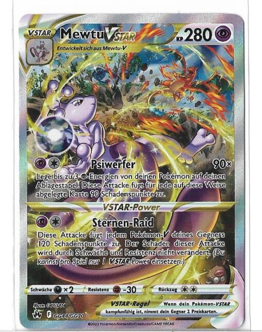 Mewtu VSTAR - CRZ GG44