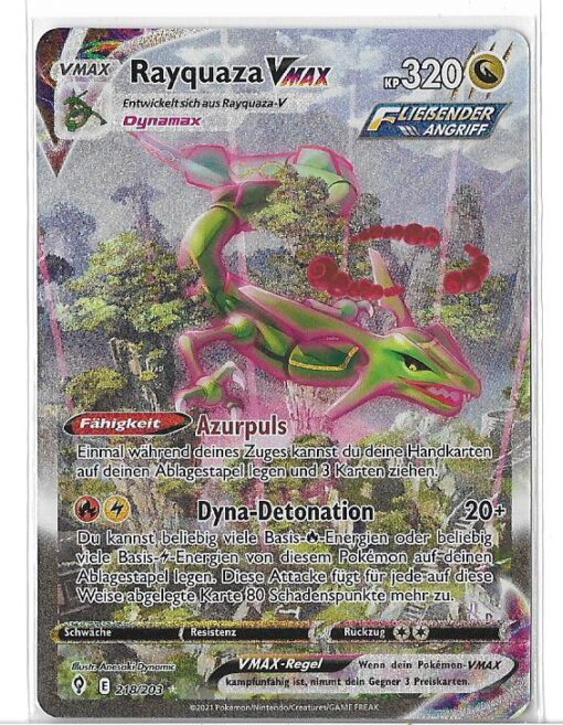 Rayquaza VMAX - 218/203