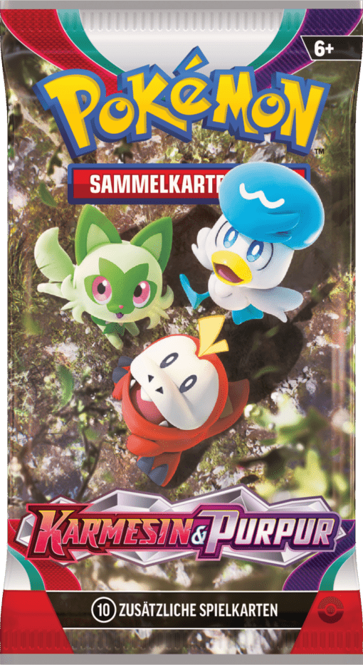 1x Karmesin & Purpur Booster - DE – Bild 3