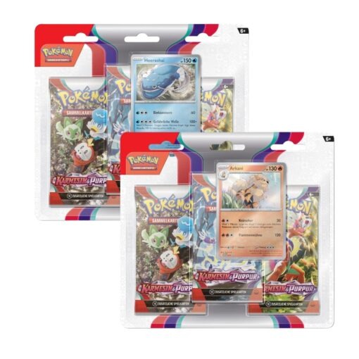 Karmesin & Purpur 3 Pack Blister 2er Set - DE