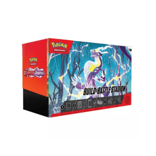 Karmesin & Purpur Build & Battle Stadion Box - DE