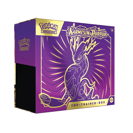 Karmesin & Purpur Top Trainer Box Miraidon - DE