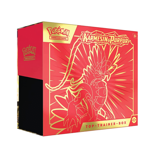 Karmesin & Purpur Top Trainer Box Koraidon - DE