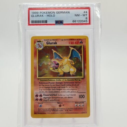 PSA 8 Glurak - 4/102