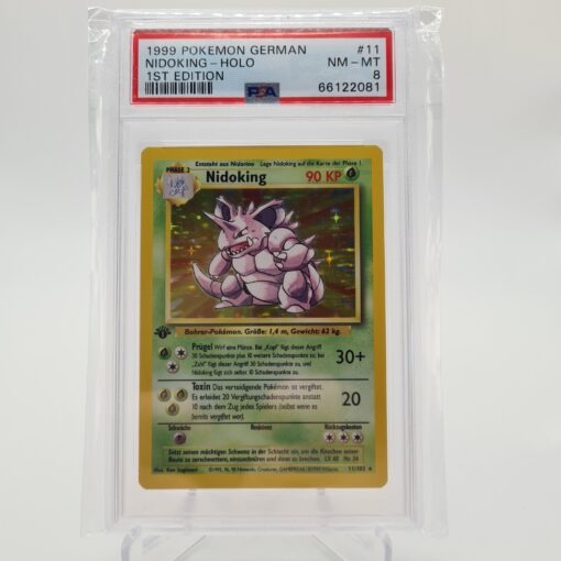 PSA 8 Nidoking 1. Edition - 11/102