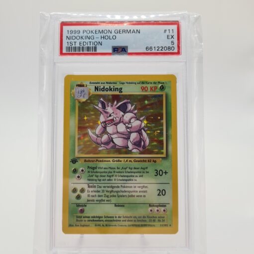 PSA 5 Nidoking 1. Edition - 11/102