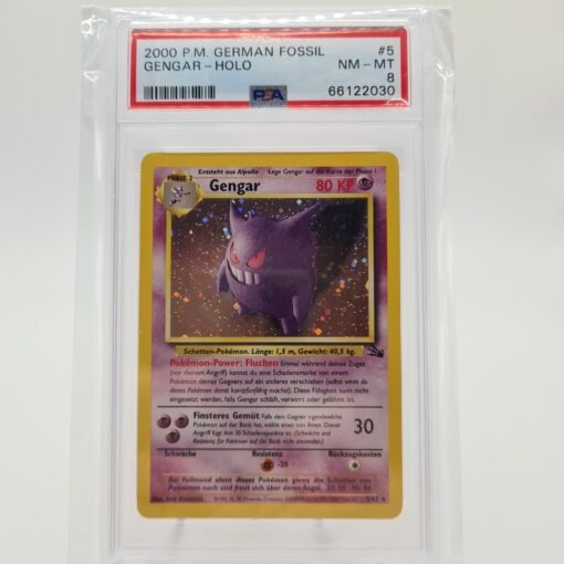 PSA 8 Gengar Holo - 5/62