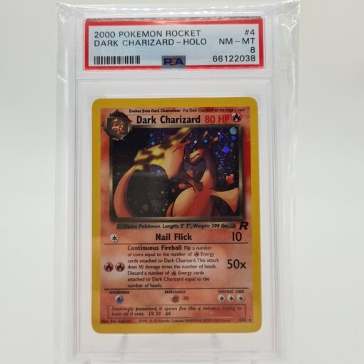 PSA 8 Dark Charizard - 4/82