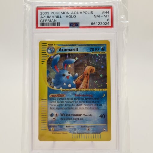 PSA 8 Azumarill - H4/H32