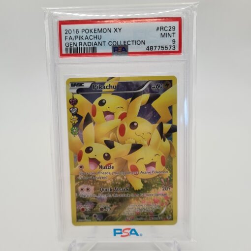 PSA 9 Pikachu RC29/RC32