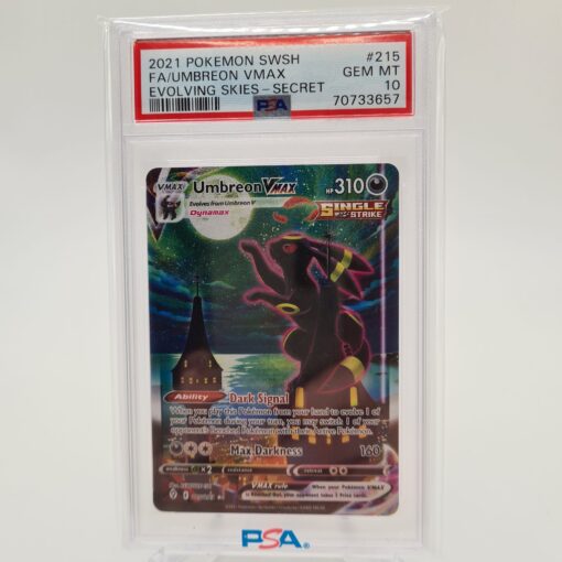 PSA 10 Umbreon VMAX - 215/203