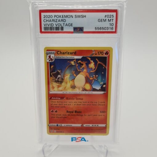PSA 10 Charizard - 025/185