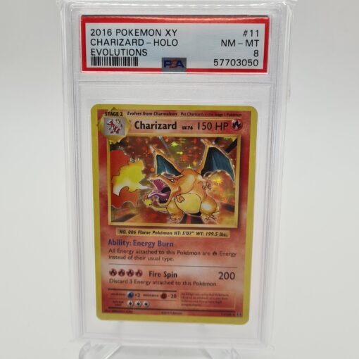 PSA 8 Charizard - 11/108