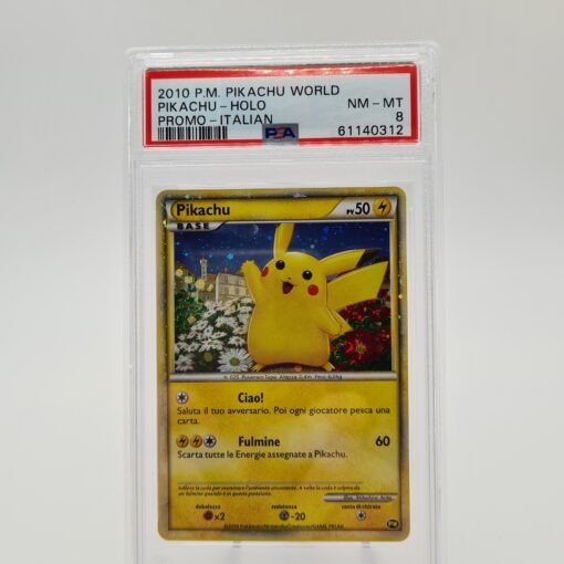 PSA 8 Pikachu Italian - PWC