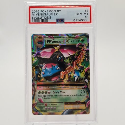 PSA 10 MVenusaur EX - 2/108