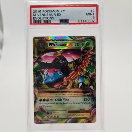 PSA 9 MVenusaur EX - 2/108