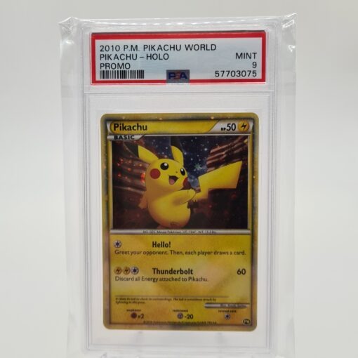 PSA 9 Pikachu English - PWC