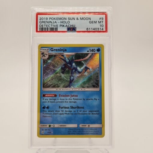 PSA 10 Greninja Holo - 9/18