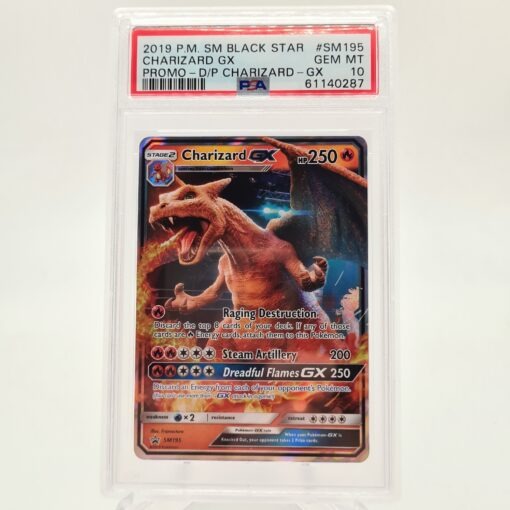PSA 10 Charizard GX - SM195