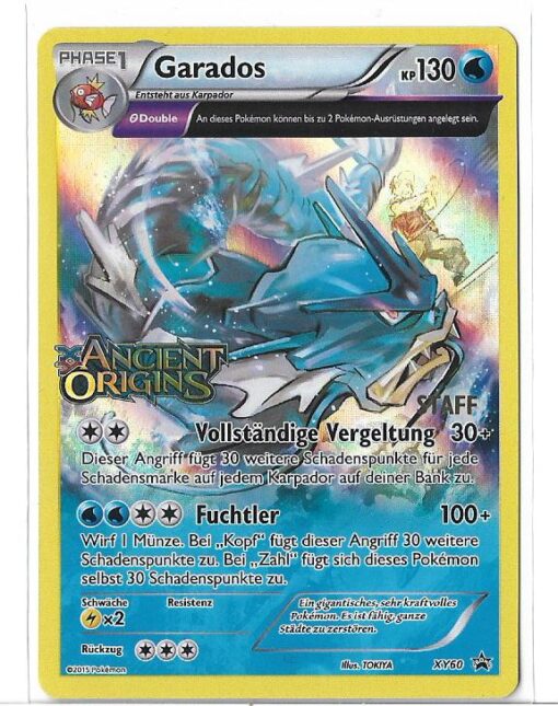 Garados Staff Promo Ancient Origins XY60 - DE