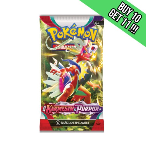 1x Karmesin & Purpur Booster - DE