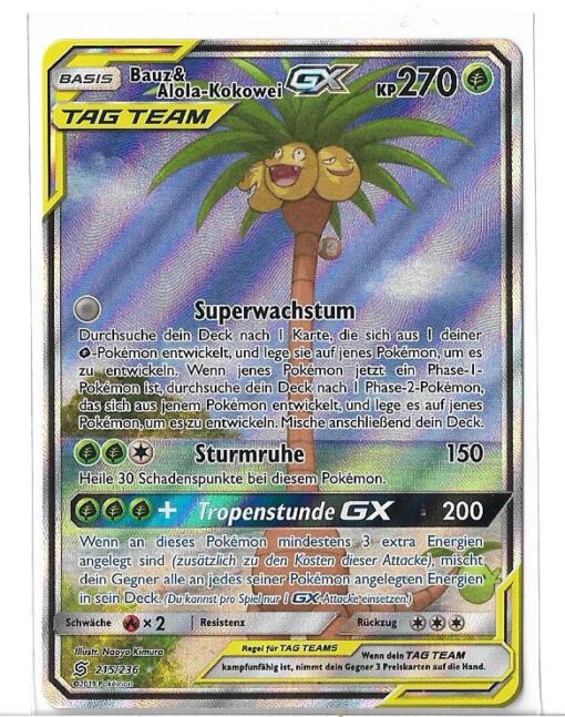 Bauz & Alola-Kokowei GX - 215/236