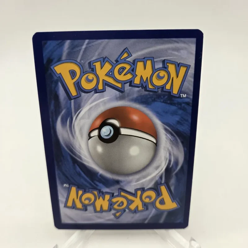 Reshiram Glurak GX Regenbogen Rückseite