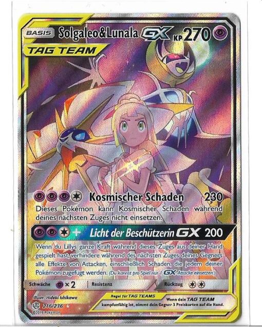 Solgaleo & Lunala GX - 216/236