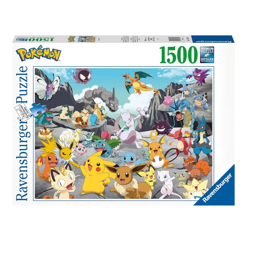 Ravensburger Challenge Puzzle - Pokemon Puzzle 1500 Teile