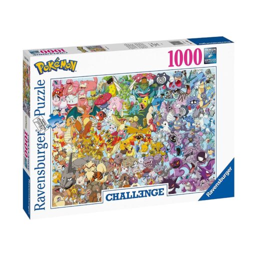 Ravensburger Challenge Puzzle - Pokemon Puzzle 1000 Teile