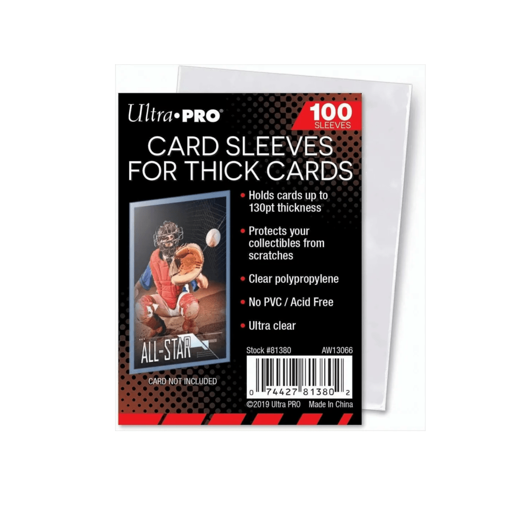 100 Ultra Pro For Thick Cards Sleeves