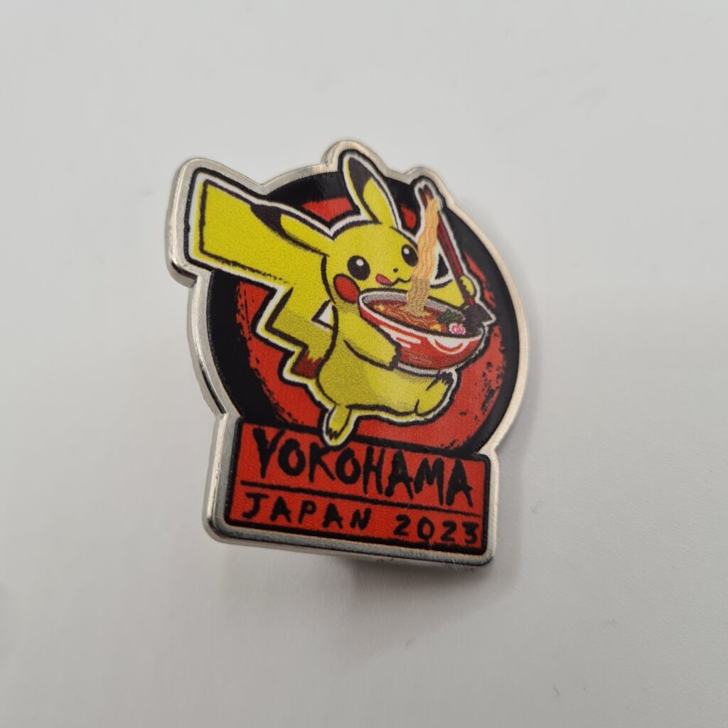 Pikachu Pin Yokohama 2023 Weltmeisterschaft - Cardcat