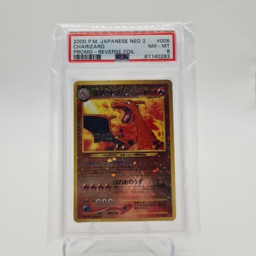 PSA 8 - Charizard Reverse Holo