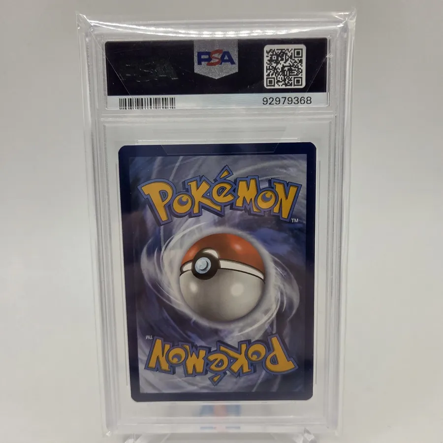 Pikachu PSA 10 Rückseite