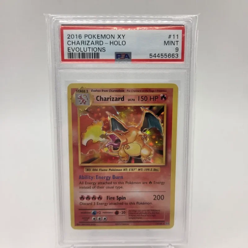 Charizard Evolutions PSA 9