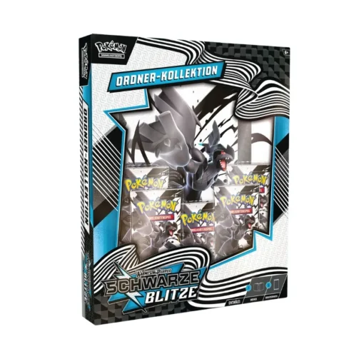 Schwarze Blitze Ordner Kollektion