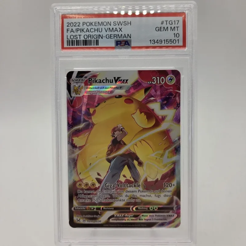 PSA 10 - Pikachu VMAX TG17/TG30