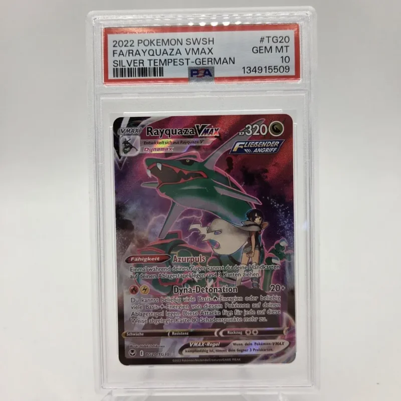 PSA 10 - Rayquaza VMAX TG20/TG30