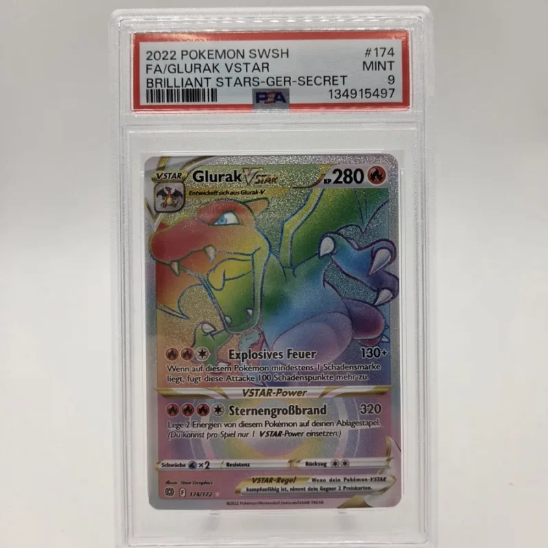 PSA 9 - Glurak VSTAR 174/172