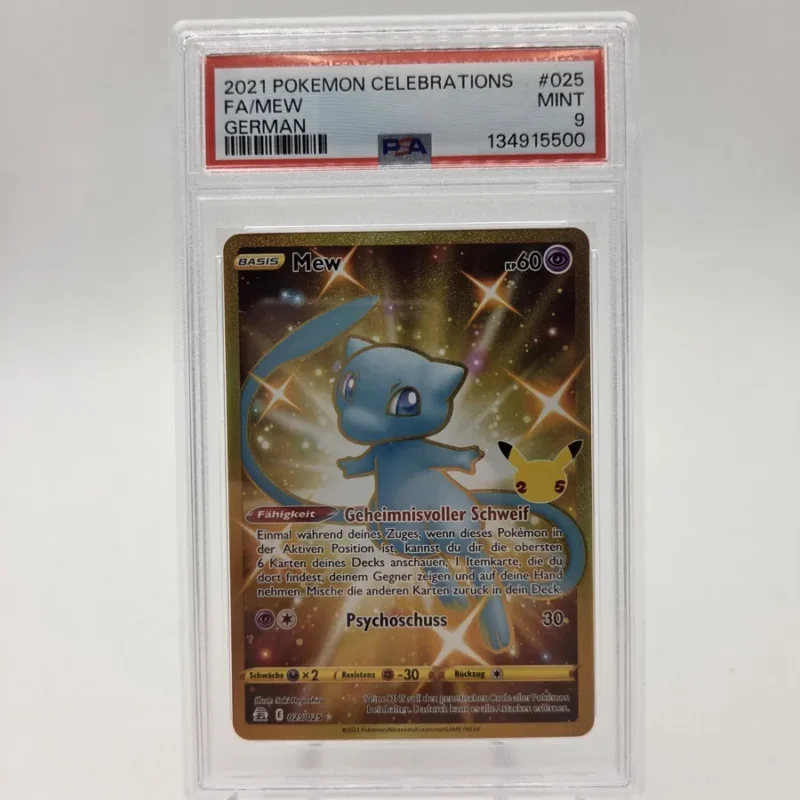 PSA 9 Mew 025