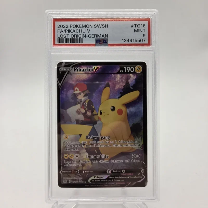 PSA 9 Pikachu V