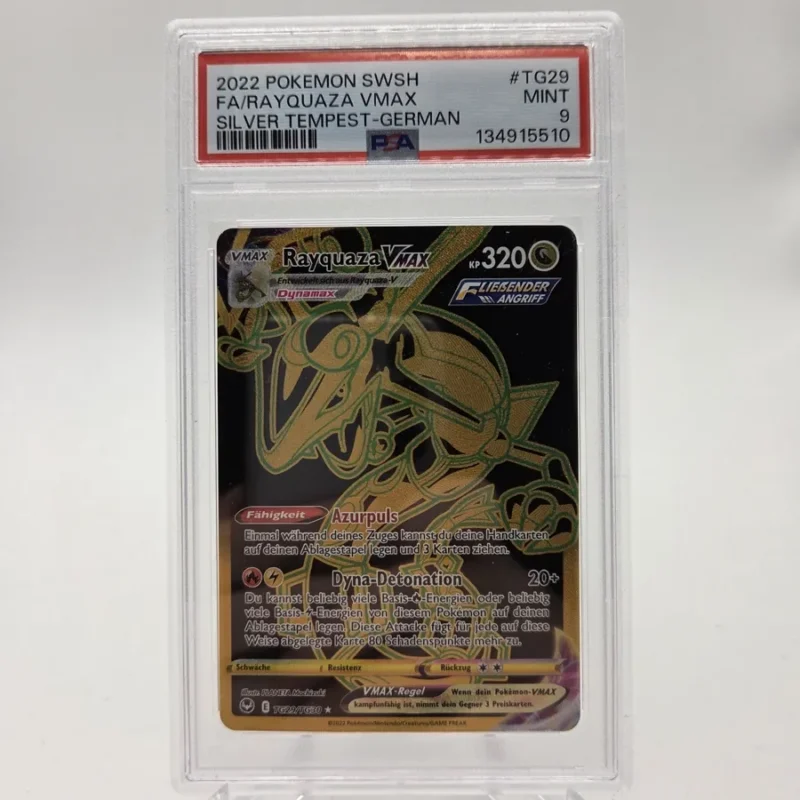 PSA 9 Rayquaza VMAX TG29