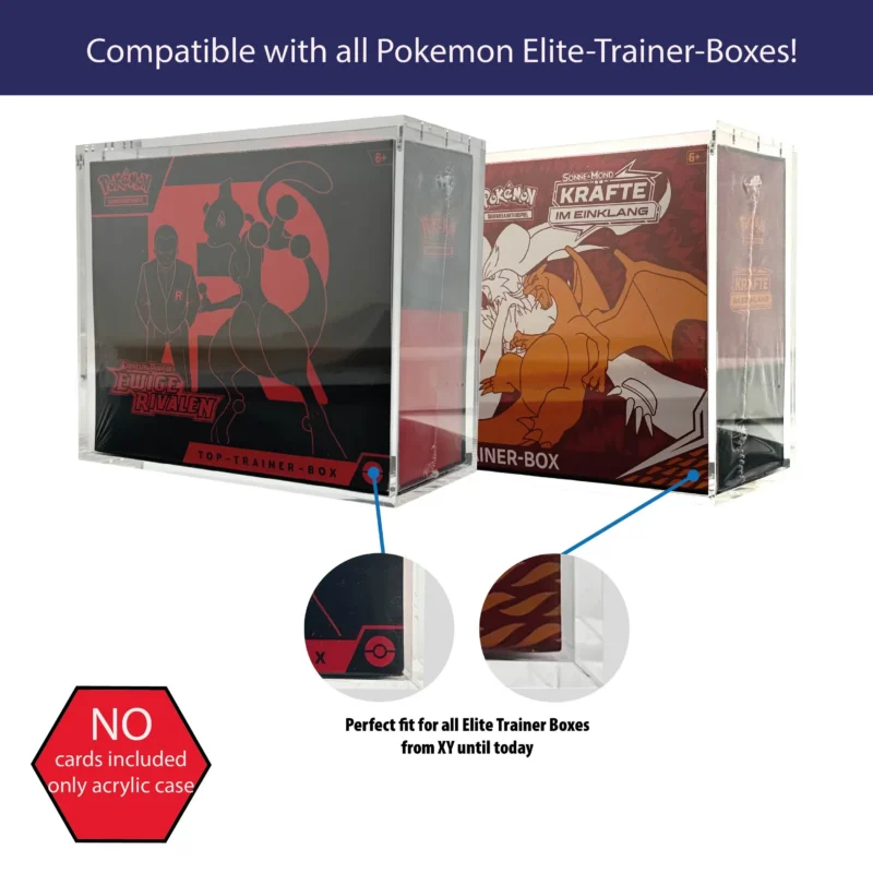 Acryl Case Top Trainer Box