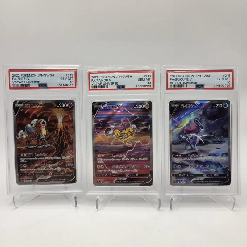 Entei Raikou Suicune PSA 10