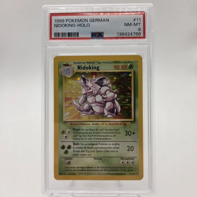 Nidoking Holo PSA 8