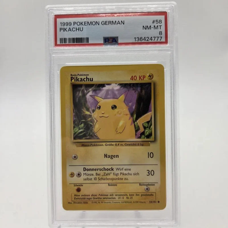 Pikachu PSA 8